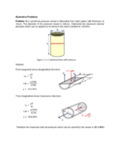 Solution Module Thin Walled Pressure Vessels Studypool