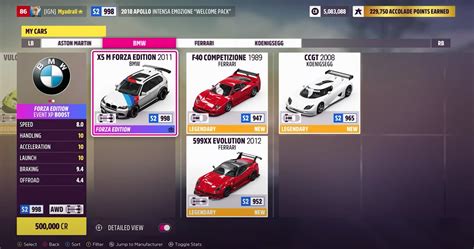 Forza Horizon Cheats