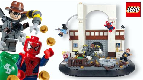 LEGO Spider Man 2 Doc Ock Bank Heist MOC Build Review LEGO Marvel