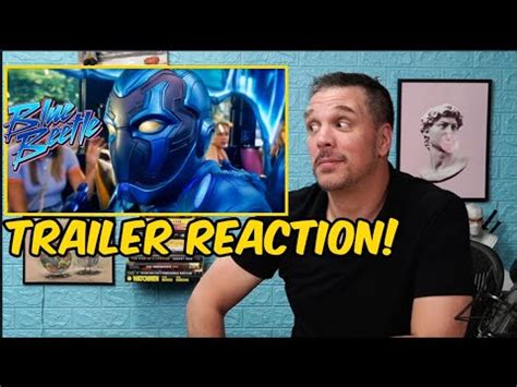 Blue Beetle Trailer Reaction Dc Youtube