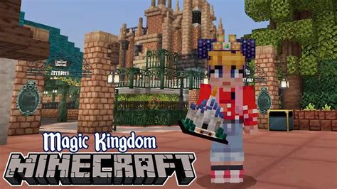 Minecraft X Walt Disney Magic Kingdom Dlc En Vivo Episodio Youtube