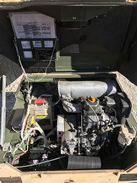 Military Mep 831a Diesel Generator 3kw 60hz 2004 Tactical Quiet Only 5