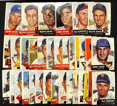 Lot Detail Lot Of Topps Baseball Cards W Ralph Kiner