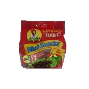 Sun Maid Natural California Raisins Mini-Snacks, 7 Mini Boxes