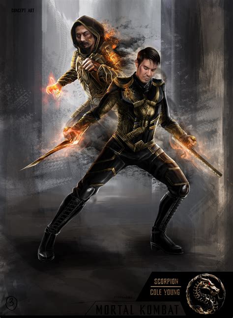 ArtStation - Cole Young concept art Shirai Ryu power MK2