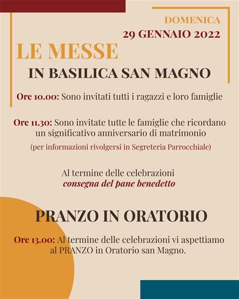 Festa Della Famiglia Parrocchia San Magno Legnano