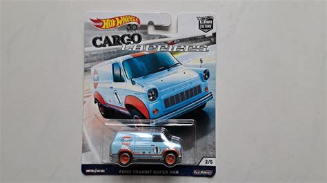 HOT WHEELS FORD TRANSIT SUPER VAN GULF 2017 50TH YEARS Acheter Sur Ricardo