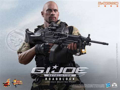 Hot Toys Mms G I Joe Retaliation Th Scale Roadblock Collectible Figure