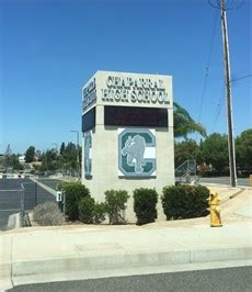 Chaparral High School - Temecula, CA - Wikipedia Entries on Waymarking.com