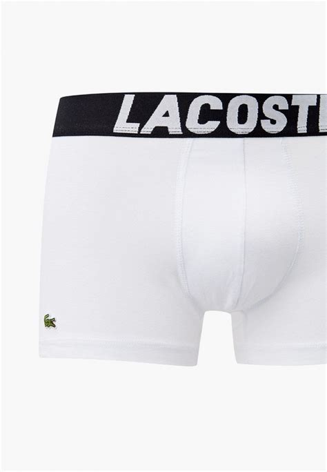 Трусы 3 шт. Lacoste, цвет: белый, MP002XM1UBEU — купить в интернет ...