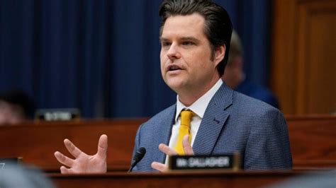 Woman Is Second Accused Of Throwing Drink At Congressman Matt Gaetz