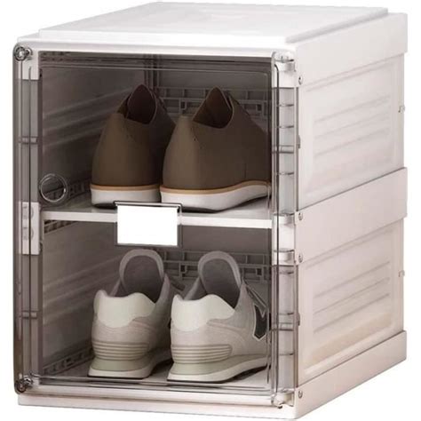 Meuble De Rangement Pour Chaussures Bo Te Chaussures Empilable Sans