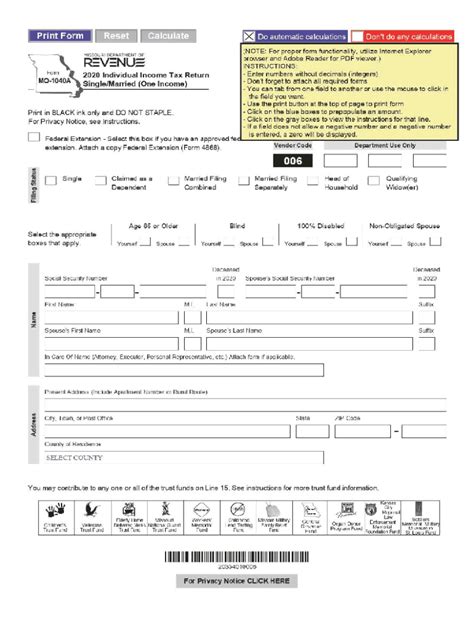 Mo Form Mo A Fill Online Printable Fillable Blank