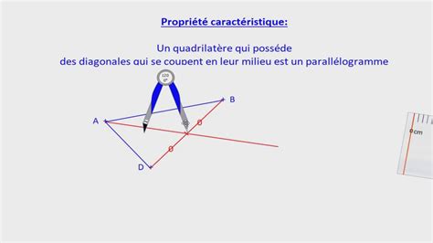 Construire Un Parall Logramme Diagonales Et Angles Youtube