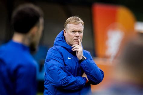 Vermoedelijke Opstelling Oranje Koeman Gaat Tegen Duitsland Flink