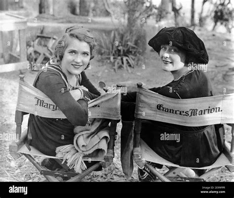 Mary Pickford Frances Marion Hi Res Stock Photography And Images Alamy