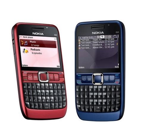 Nokia E63 Black Refurbished Keypad Mobile Zoneofdeals