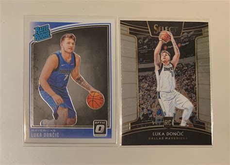 Luka Doncic Mavericks Rc Donruss Optic Rated Rookie Select