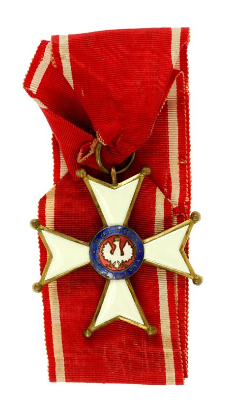 II RP Krzyż Komandorski Orderu Odrodzenia Polski III klasy 1918 757