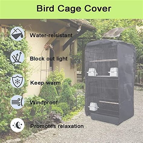 SYOOY Bird Cage Cover Good Night Birdcage Cover Universal Blackout Bird