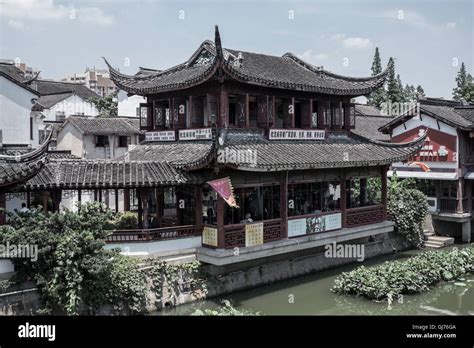 Qibao water town Stock Photo - Alamy