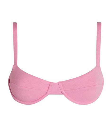 Buy Matteau Balconette Bikini Top Pink At Off Editorialist