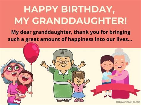 Happy Birthday Granddaughter | 99 Wishes & Messages