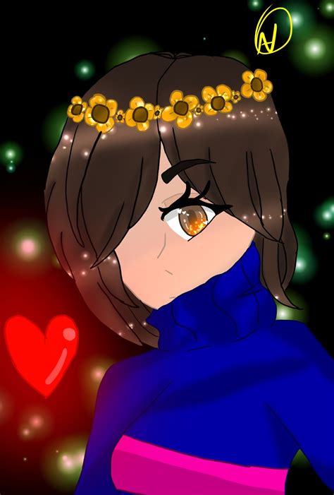 Pixilart Undertale Female Frisk Uploaded By Undertalemaster