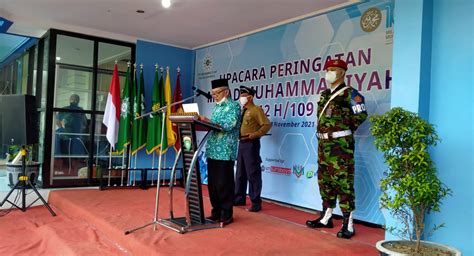 PDM Kota Surabaya Gelar Apel Milad Ke 109 Muhammadiyah Majalah Suara