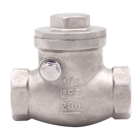 Mua Derpipe Inch Swing Check Valve Wog Psi Stainless Steel