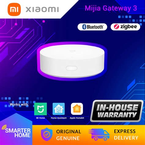 ⚡️ Xiaomi Mijia Mi Smart Home Multimode Gateway 3 ZNDMWG03LM Hub for ...