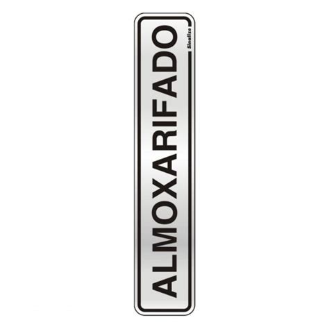 Catalogo Placa Sinalizacao Aluminio X Almoxarifado