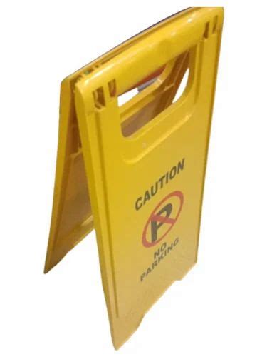 Yellow Polycarbonate Caution Board At Rs 380piece New Items In