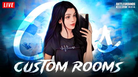 Lets Play And Have Fun 🤩 Custom Rooms 😍 Teamcodes Later Bgmilive