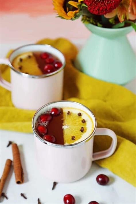 Cranberry Spiced Hot Toddy A Beautiful Mess