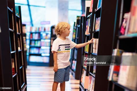 Anak Di Perpustakaan Sekolah Anakanak Membaca Buku Foto Stok - Unduh Gambar Sekarang - iStock