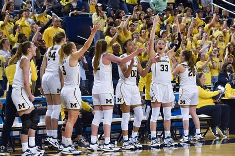 Takeaways From Michigan Womens Basketballs Round Of Win Over