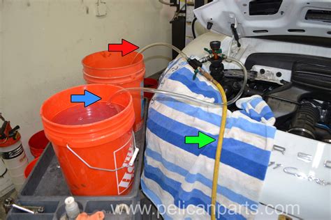 Porsche Coolant Flush And Fill Pelican Technical Article