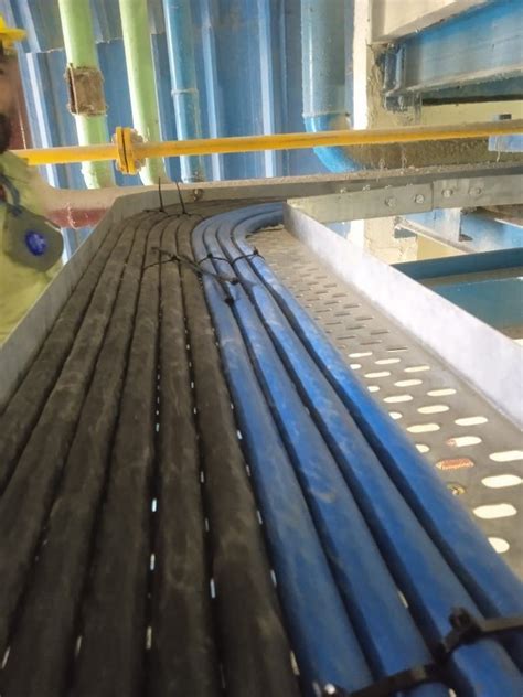 Cable Laying Cable Tray Fixing Termination New Installation In Kadi