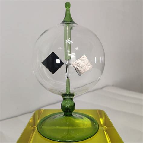 crookes radiometer green science decor