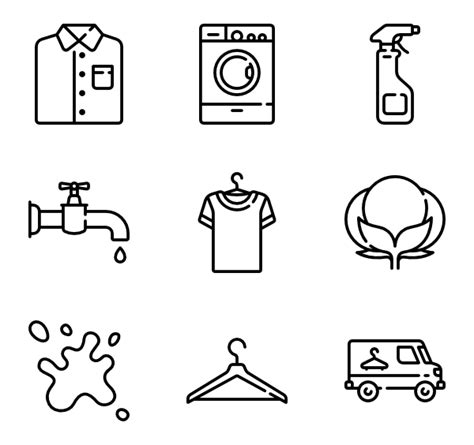 Laundry And Washing Washing Instruction Symbols Png Transparent Png