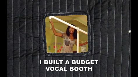 Build Diy Vocal Booth On A Budget How To Tutorial Youtube