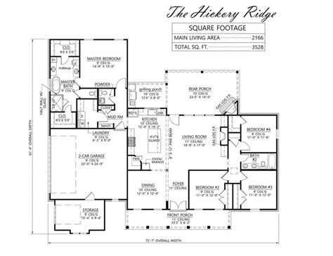 Farmhouse Floor Plans - Madden Home Design | Madden home design ...