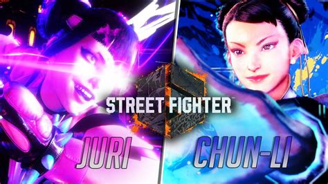 Street Fighter Vi Closed Beta Day Juri Chun Li Gameplay Double