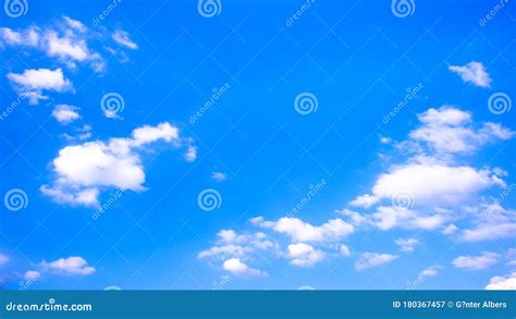 Blue skies with clouds stock image. Image of copy, nature - 180367457