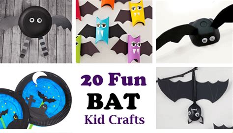 27 Bat Crafts for Preschoolers Halloween Fun - A Crafty Life