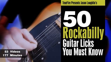 Rockabilly Licks Introduction Guitar Lessons Jason Loughlin