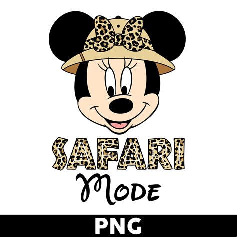 Mickey Mouse Safari Png, Safari Mode Png, Mickey Png, Mickey | Inspire Uplift