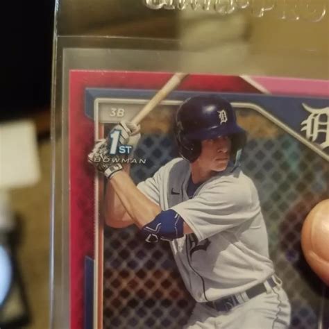 Carson Rucker St Bowman Prospects Fucsia Bp Detroit Tigers