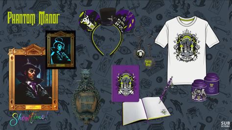 New Phantom Manor Merchandise Including Henry Ravenswood Changing Portrait Coming to Disneyland ...